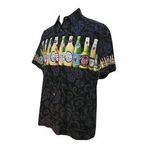 Koko Island Tropical Beer Button Down Shirt